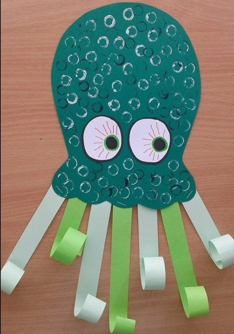 artisanat créatif octopod