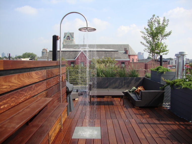 Concevoir une terrasse de luxe sur le toit