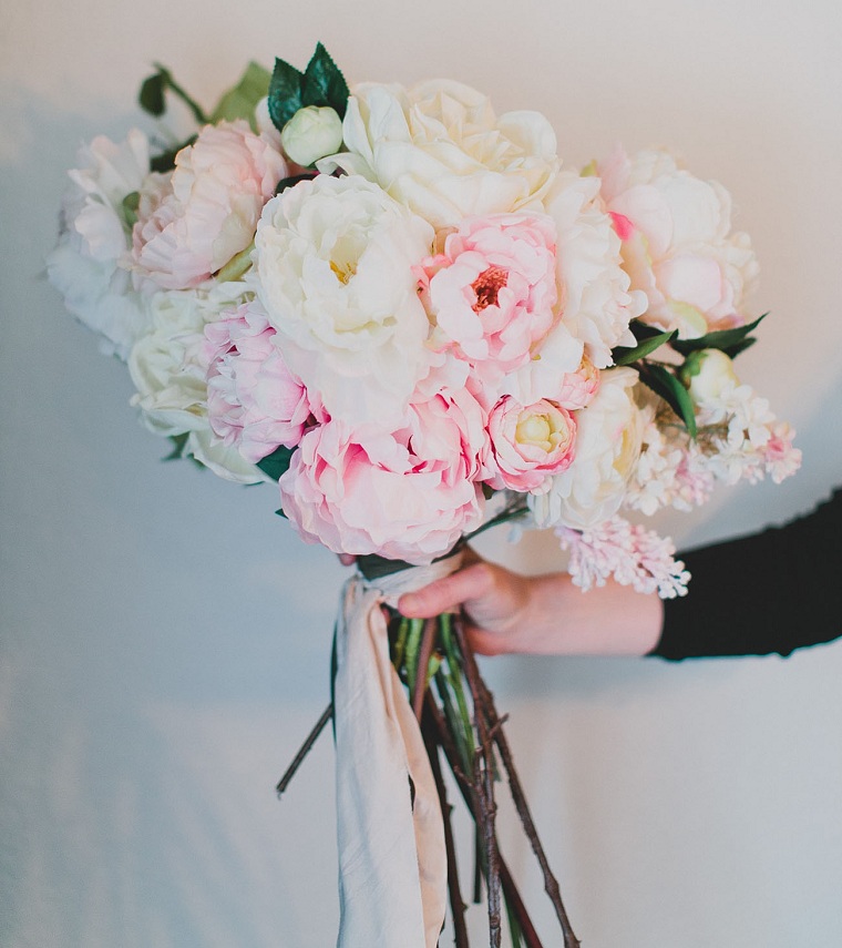 bouquets-de-mariée-rose-blanc-style-combinaison