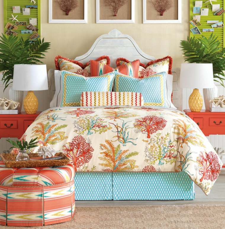 comment-décorer-une-chambre-style-tropical-colors-showy