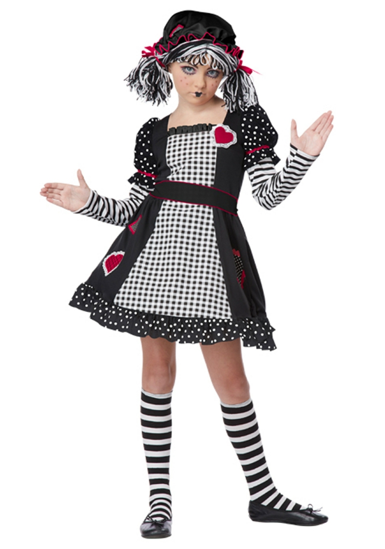 costumes pour filles-halloween-doll