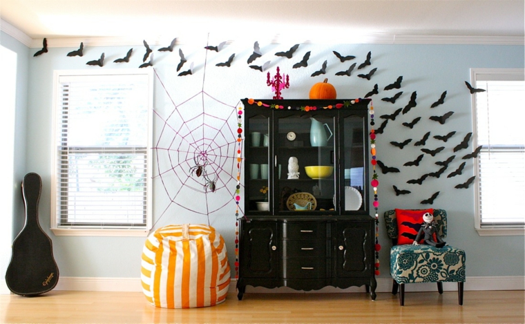 décoration pour halloween-intérieur