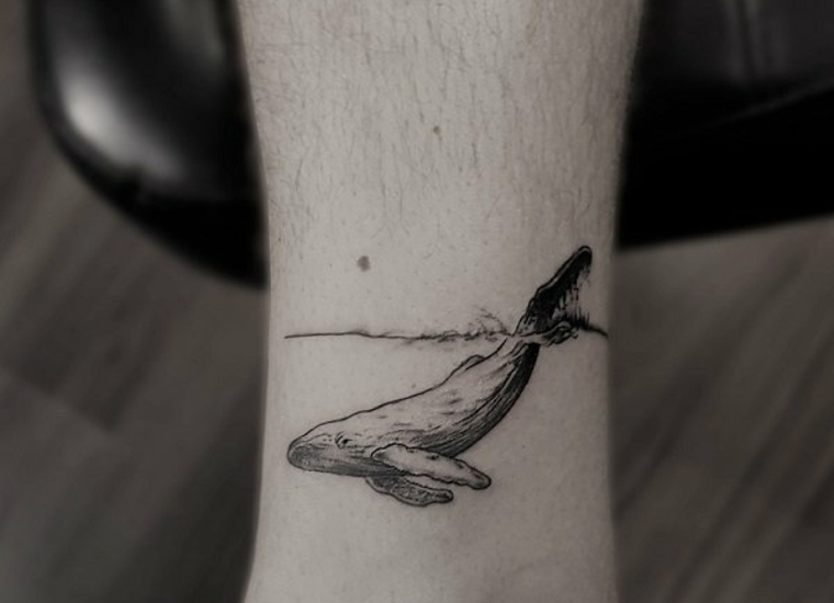 Idée de tatouage de baleine