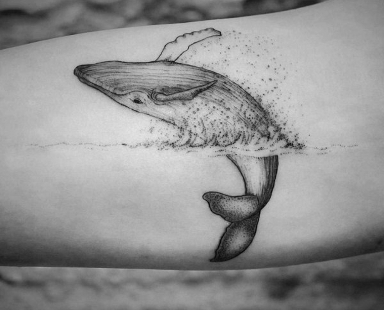idées pour nager dans les tatouages