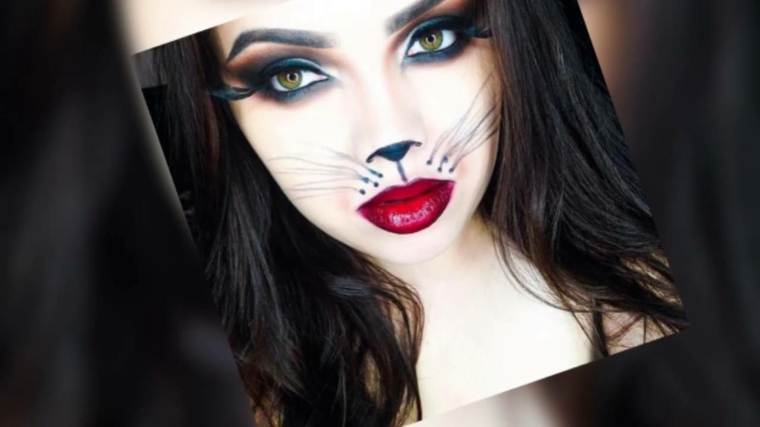 maquillage de fantaisie pour chat halloween