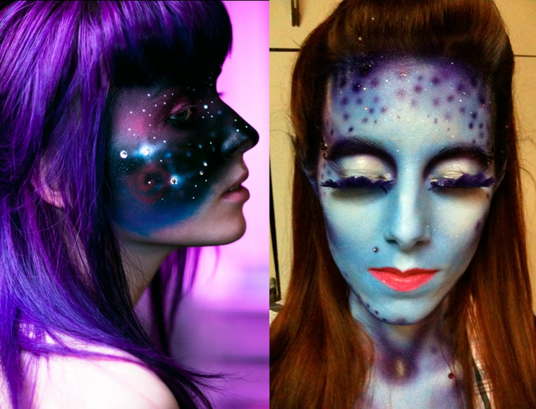 maquillage de fantaisie pour Halloween-avatar