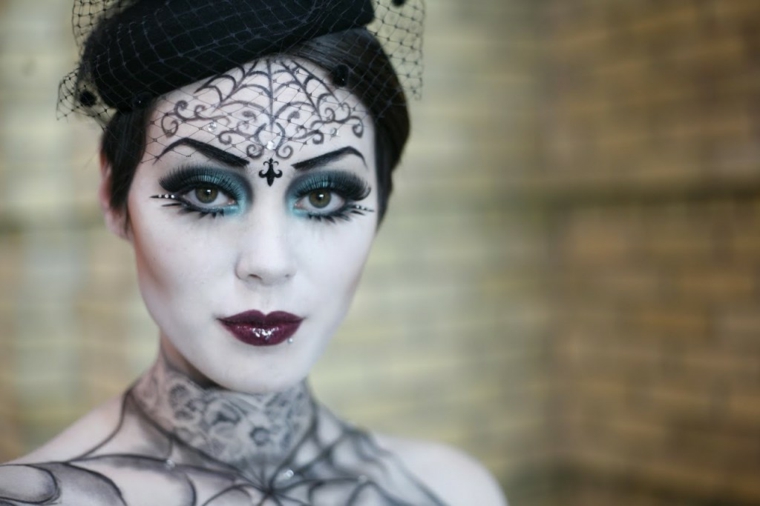 maquillage de sorcière-halloween-halloween