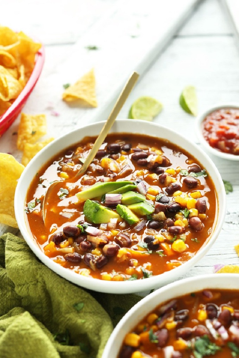 nourriture-végétarienne-mexicaine-recettes-riche