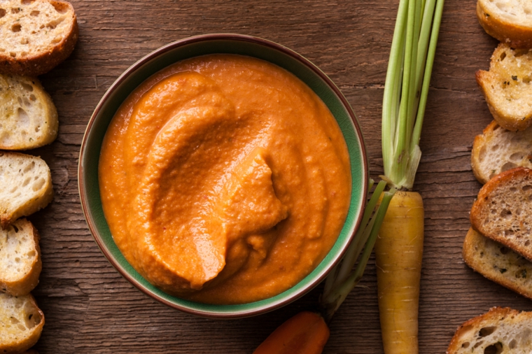 comment faire de la carotte houmous