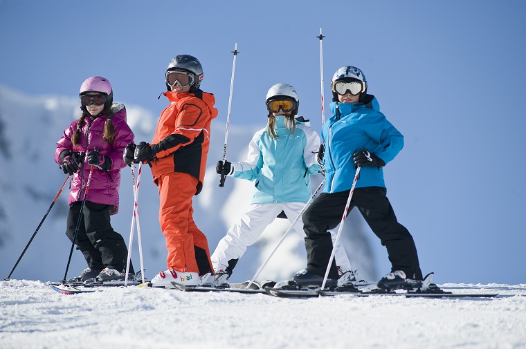 skier avec les enfants - idées-vacances-hiver