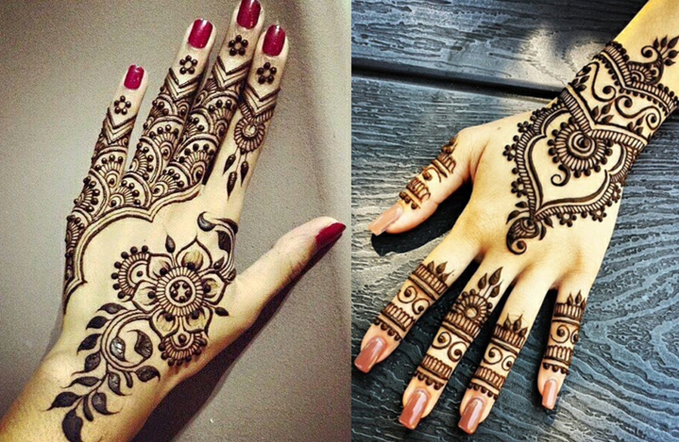 dessins de tatouages ​​de henné