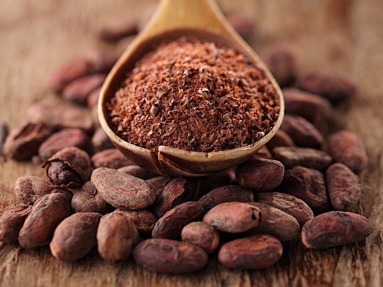 aliments sains-épices-cacao
